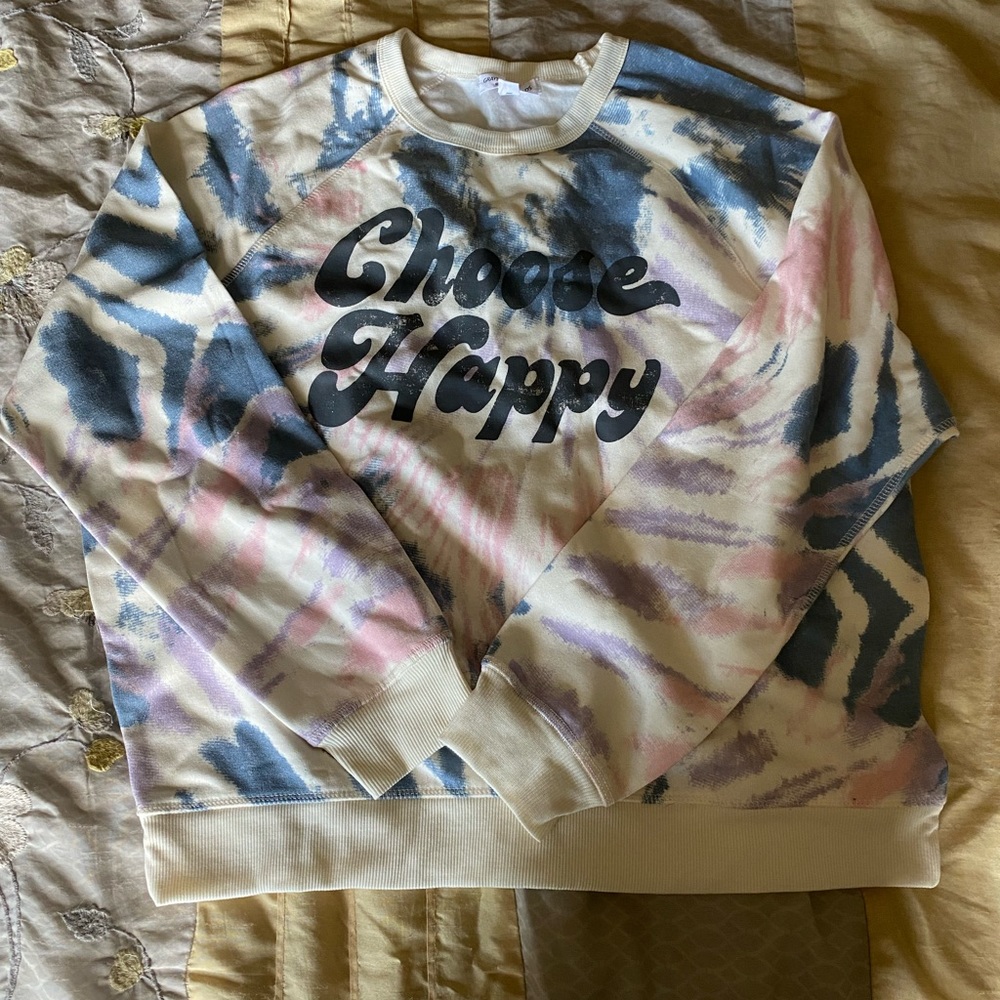 “Choose Happy” crewneck